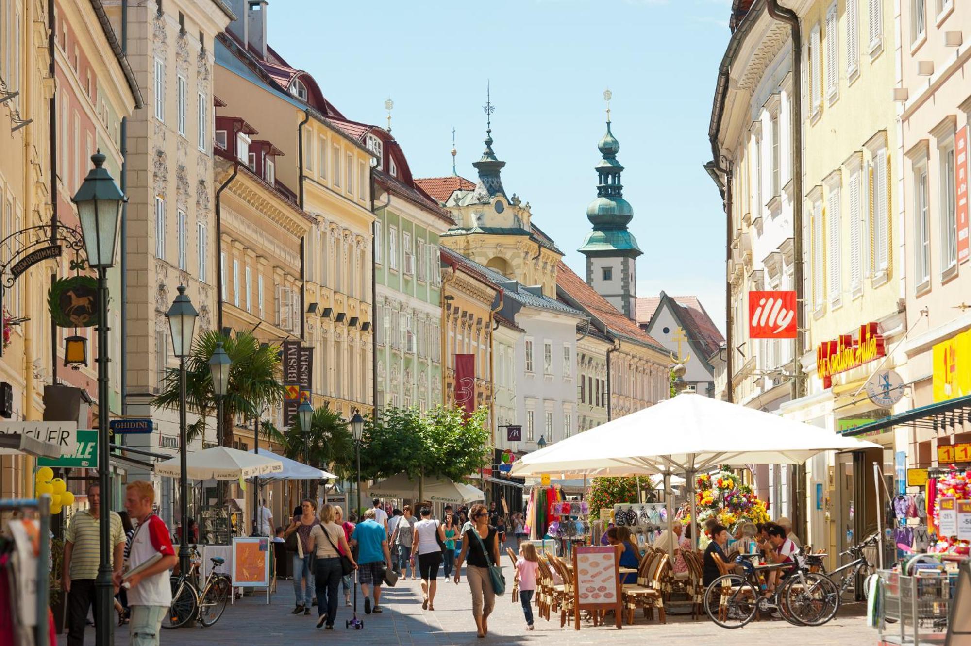 Cityhotel Am Domplatz Self-Checkin Klagenfurt am Woerthersee ภายนอก รูปภาพ